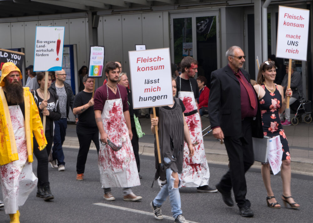 Galerie zum Marsch zur Schließung aller Schlachthäuser 2016